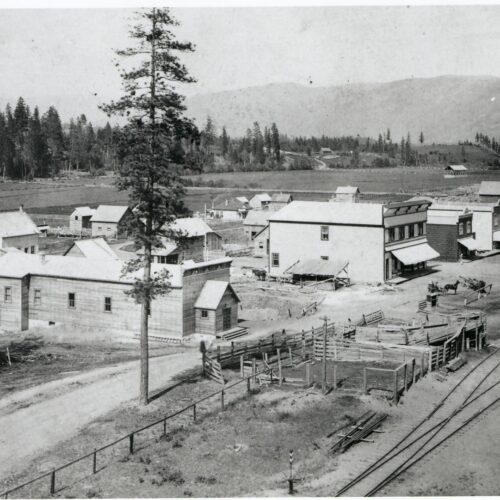 late 1800's of town #1501