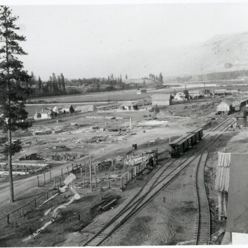 late 1800's of town #1572